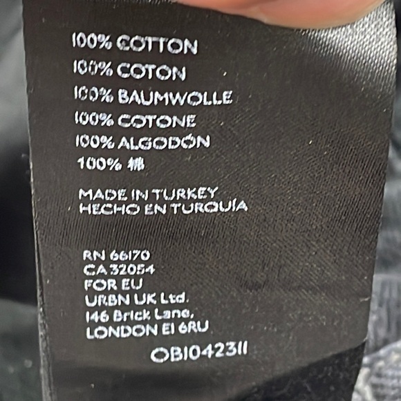 Free People Maggie Mid Rise Straight Jeans Cropped Distressed Ripped Sz 29 - Picture 12 of 12